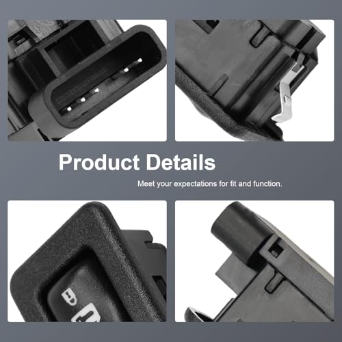Taesayl DS-2128 Power Door Lock Switch Control Button for Silverado Sierra 1500 2500 3500 2003-2007, Replaces DS2128 D1455E 15077858 1S15839 - Image 4