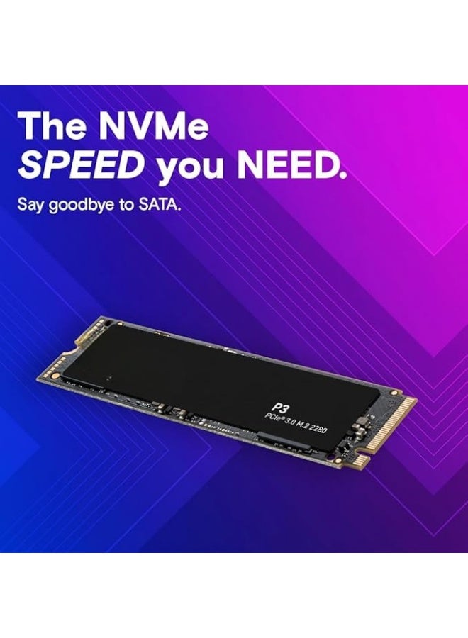 500GB NVMe M.2 Internal SSD High-Speed Solid State Drive for Faster Boot, Data Transfer and System Performance - Image 2