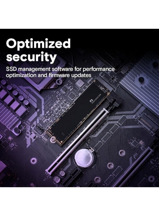 500GB NVMe M.2 Internal SSD High-Speed Solid State Drive for Faster Boot, Data Transfer and System Performance - Image 3
