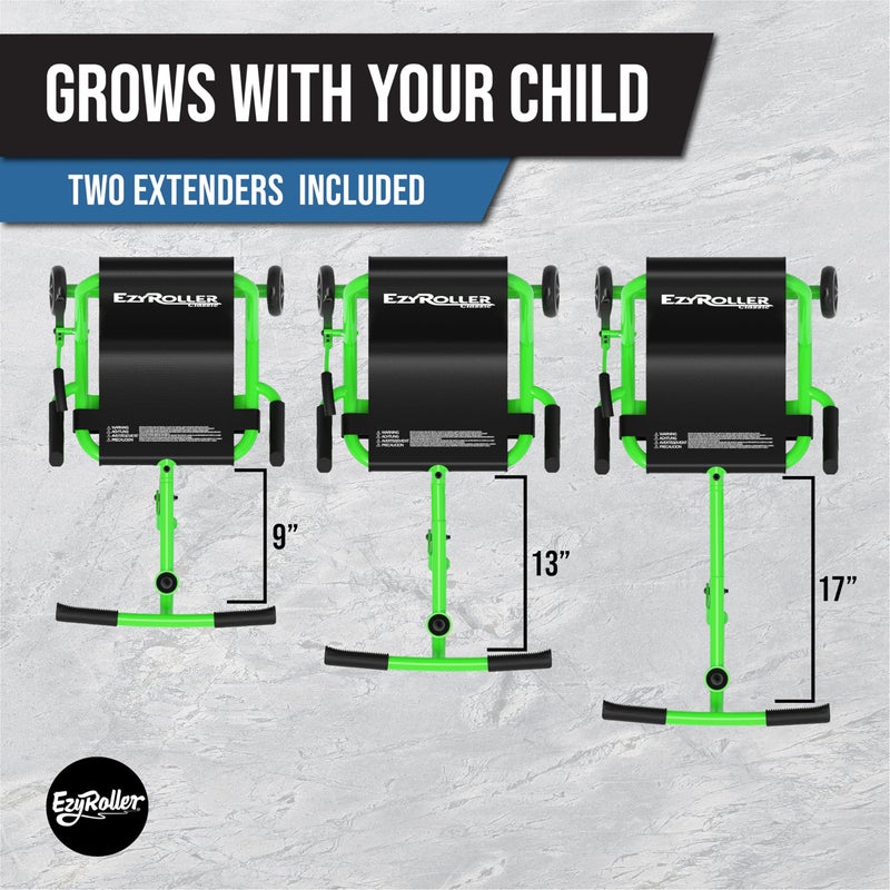 EzyRoller Classic Ride-On Scooter for Kids Ages 4+ - Green - Image 3