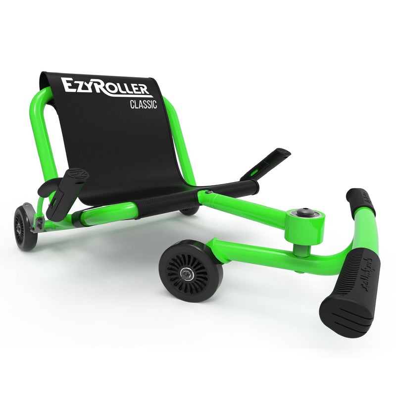 EzyRoller Classic Ride-On Scooter for Kids Ages 4+ - Green - Image 1