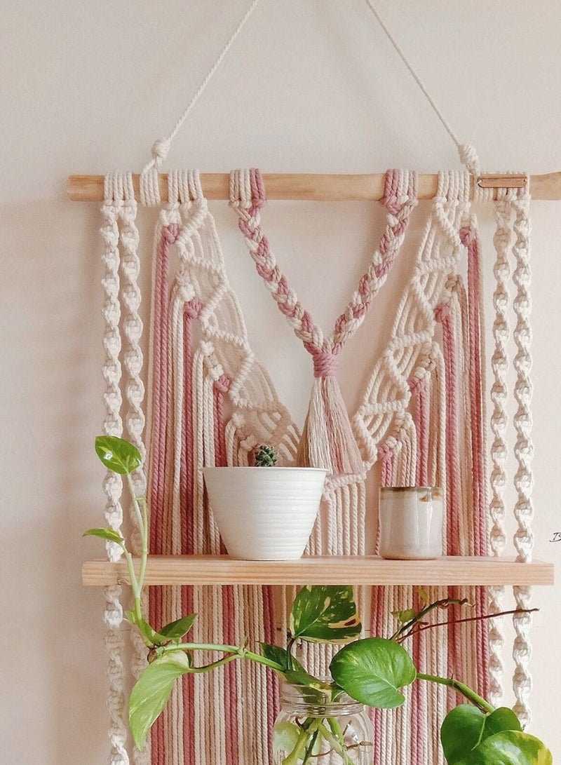 انتيكيانو رف حائط خشبي - Image 2