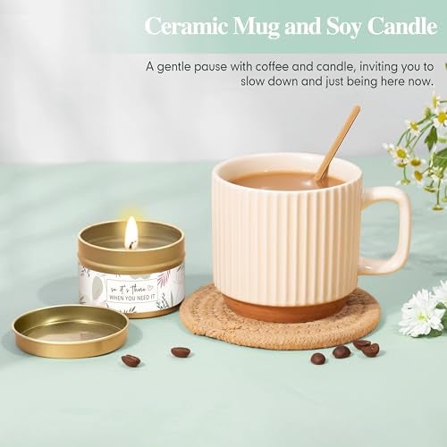 Lepiche Gifts for Women Get Well Soon Self Care Package Box Sending Hug Baskets Thinking of You Gift for Women Her New Mom Best Friend Birthday Sage Green - Image 3
