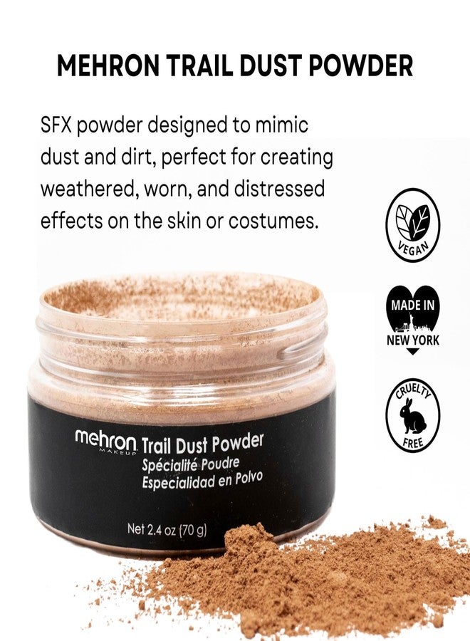 Mehron Makeup Special Effects Powder (2.4 ounce) (Trail Dust) - Image 2