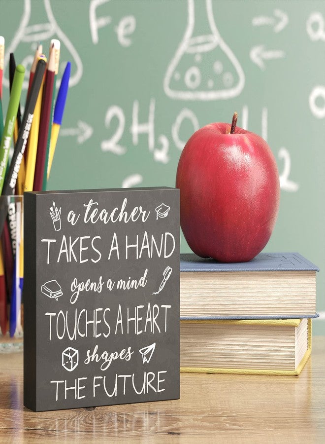بارن يارد ديزاينز لوحة خشبية من تصميمات بارنيارد، ديكور مكتب تحفيزي، ديكورات مكتبية ملهمة للنساء، ديكور رف حمام المكتب (للمعلمات) - Image 2