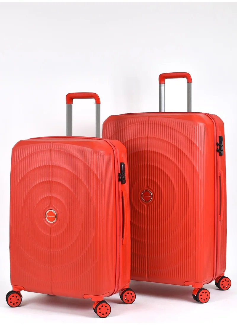 ايلاتي Francesco Ferellino 2-Piece Suitcase Large Size Medium Size Air Pro Abs Suitcase 10735