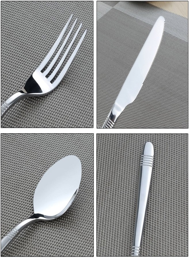 Begale 80-piece Flatware Set, Stainless Steel, Service for 16 - Image 2