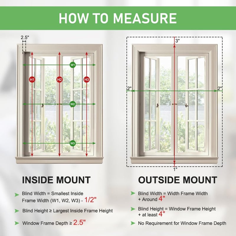 SEEYE 2 Inch Faux Wood Blinds for Indoor Windows with Crown Valance, Cordless Room Darkening Window Blind, 26" W x 36" H, Horizontal Wooden Shades for Bedroom, Kitchen, Office, Doors, White - Image 5