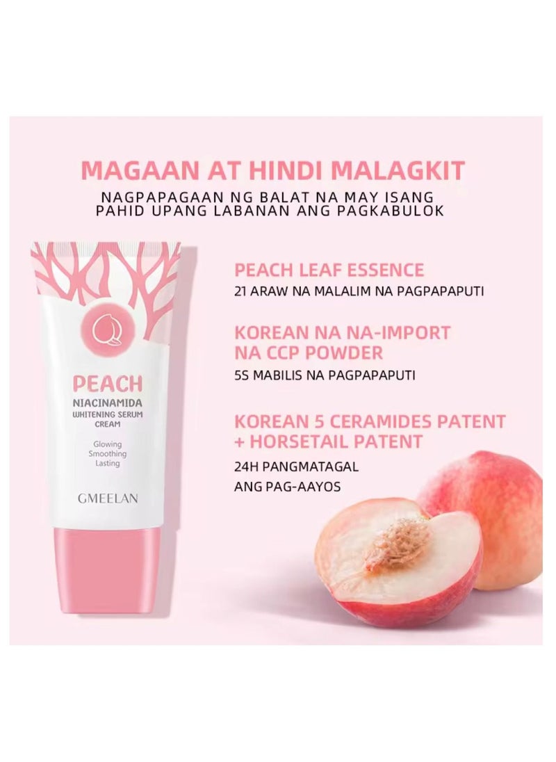 GMEELAN Gmeelan Peach Niacinamida Whitening Serum Cream  - Image 2