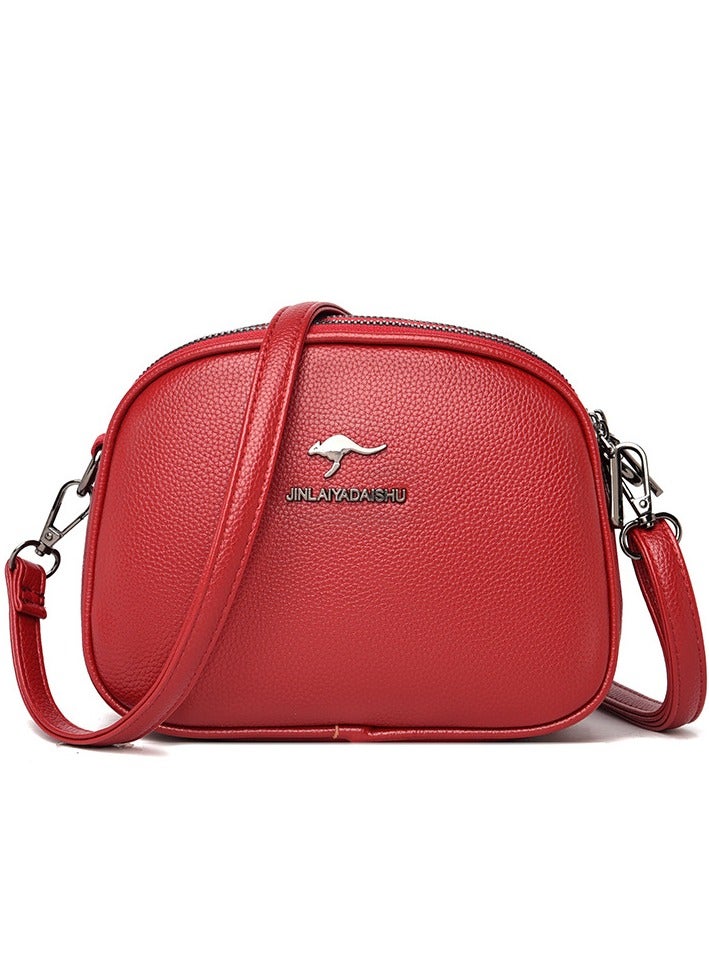 KANGAROO New Single Shoulder Crossbody Bag Fashionable Vertical Small Bag 