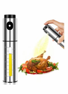 Y&D Oil Sprayer for Cooking, Stainless Steel 100ml Olive Salad, BBQ, Kitchen Baking, Roasting, Frying Steak,  - Image 1