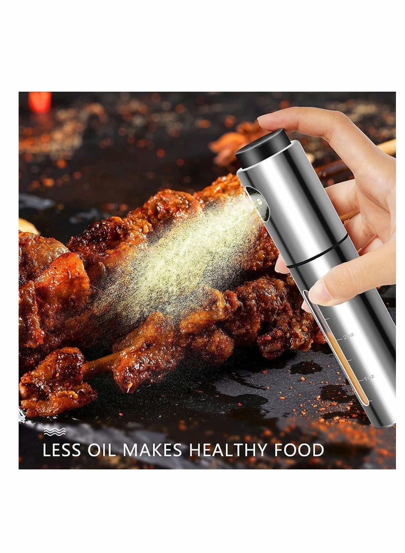 Y&D Oil Sprayer for Cooking, Stainless Steel 100ml Olive Salad, BBQ, Kitchen Baking, Roasting, Frying Steak,  - Image 5