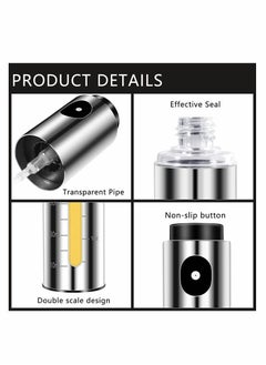 Y&D Oil Sprayer for Cooking, Stainless Steel 100ml Olive Salad, BBQ, Kitchen Baking, Roasting, Frying Steak,  - Image 4