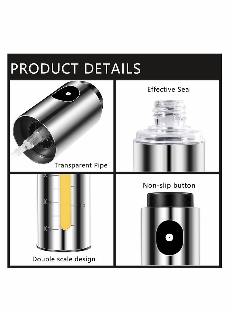 Y&D Oil Sprayer for Cooking, Stainless Steel 100ml Olive Salad, BBQ, Kitchen Baking, Roasting, Frying Steak,  - Image 4
