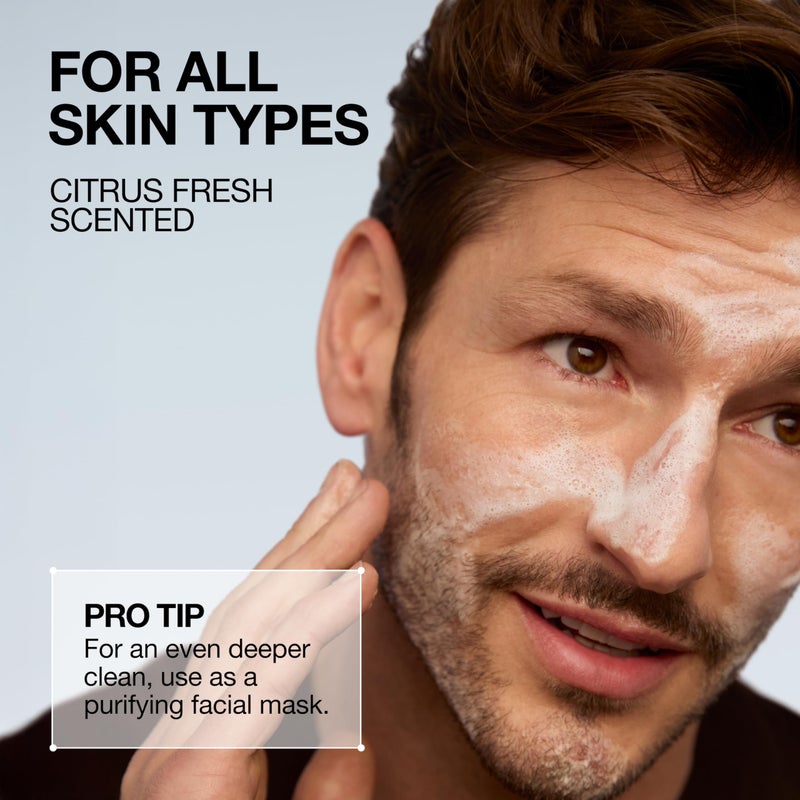 Lab Series Men's Max LS Anti-Age Cleanser - Anti Aging Skin Care for Men - Detoxifies Skin - Foaming Face Wash, 3.4 fl oz - Image 3