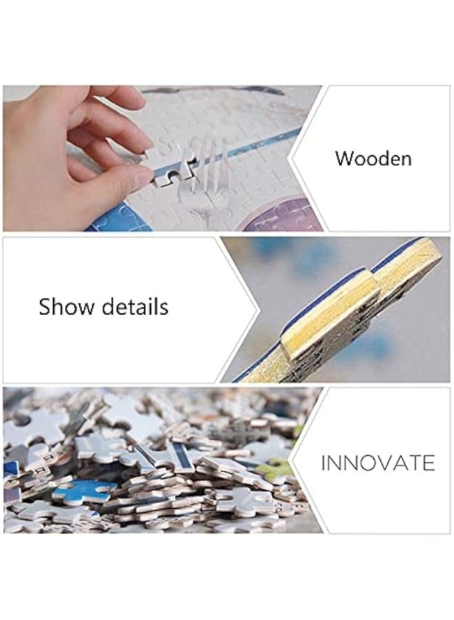 Anime Jigsaw Puzzles MHA Series Wooden Puzzle 200/520/1000 Pieces Puzzles for Adults Teens Brain Intelligence Games Jigsaw Gifts - Image 3