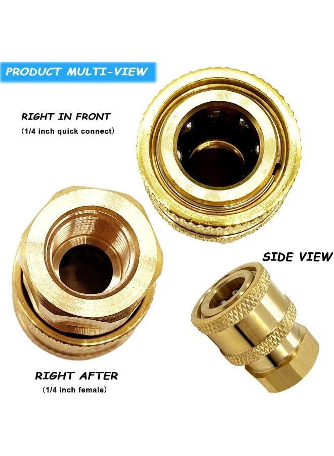 IOUALEY Sewer Jetter Nozzle, Pressure Washer Jetter Nozzle For Pressure Washer Quick Connector  - Image 4
