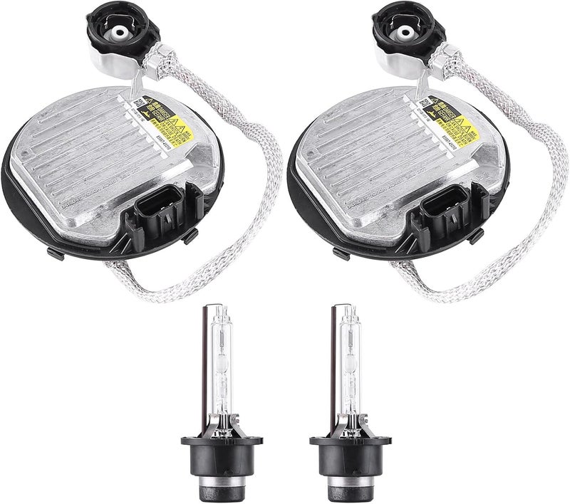 Moseiny 2PCS Xenon Ballast & DS4 Bulb Kit for Lexus GS LX RX 350 450h 570 (2012-2015) - Image 1