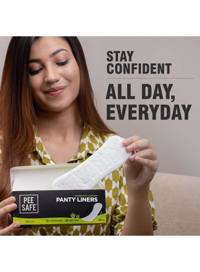 PEESAFE Pee Safe Aloe Vera Panty Liner XL 50N - Image 3