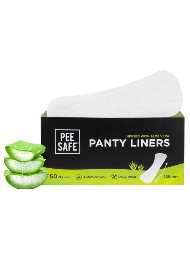 PEESAFE Pee Safe Aloe Vera Panty Liner XL 50N - Image 1