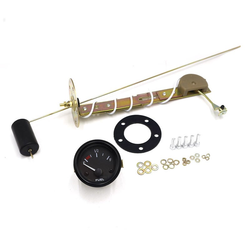 yomi Factory Direct Car Modification 2-inch 12V 52mm Universal Fuel Gauge with Black Dial and Pointer, Includes Oil Float - Image 5