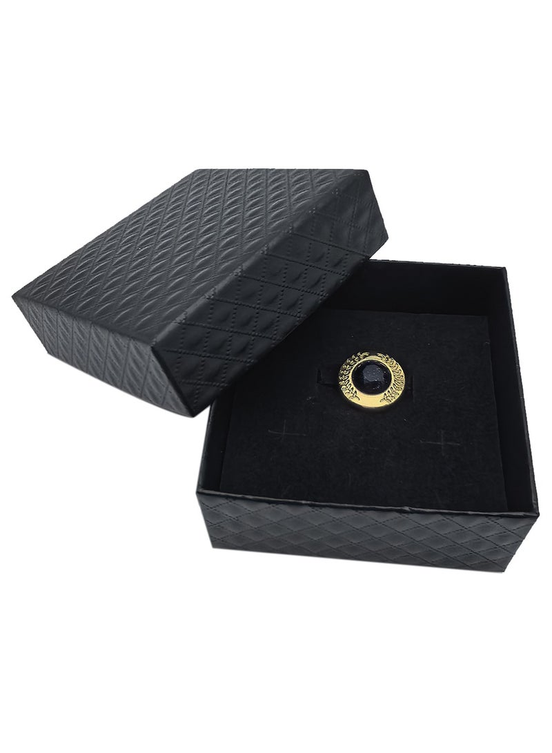 Golden Engraved Flower Pin Brooch, Shiny Pin Brooch for Women Men Children, Circle Lapel Pins Shirt Collar Brooch Buckle Lapel Pins Badge Suit Clip Accessory for Clothing Bags Jackets Shirts.  - Image 4