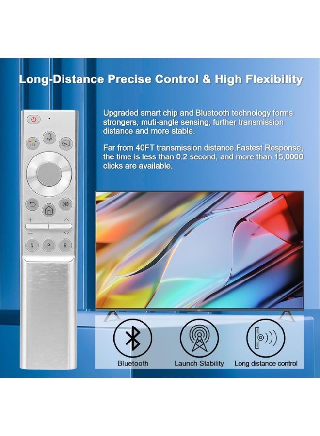 تي في جديد جهاز التحكم عن بعد للتلفزيون الصوتي Samsung 4K QLED لـ QE65Q64TAUXXC QE65Q64TA QE65Q64T QE50Q65TAU - Image 3