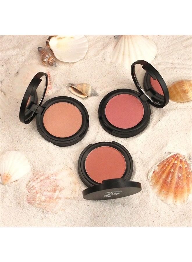 BaeBlu Organic Blush 100% Natural Pressed Mineral Powder, Made in the USA, Flush - Image 4