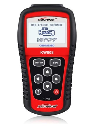 KW808 OBD2 Car Diagnostic Scanner - EOBD/OBDII Code Reader for All 1996+ Vehicles, CAN Protocol Support, Live Data Stream, Emissions Readiness, Freeze Frame Data, and Multilingual Menu - pzsku/Z70312A020FC42121AF8CZ/45/_/1732897344/9b8d86a4-6689-4a6c-94dd-d25838083c64