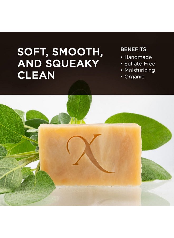 Xotics by Curtis Smith Xotics All Natural Bar Soap Sweet Jamila Total Body Soap Bars Infused With Essential Oils Simple Handmade Soap For Menwomen Pure Organic Bath Soap Bar 6Oz  - Image 2