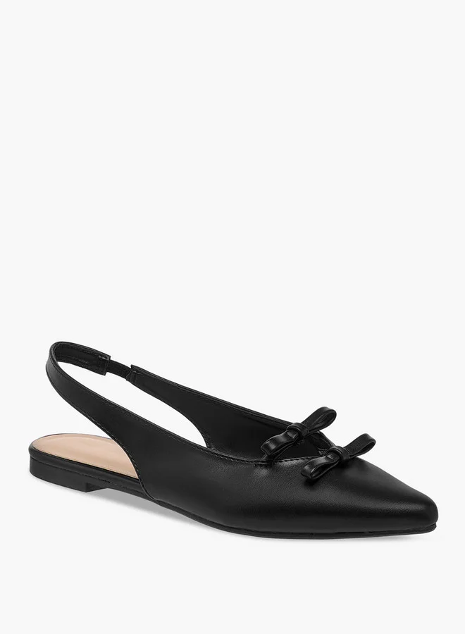 Flora Bella By Shoexpress Women Bow Detail Slingback Shoes