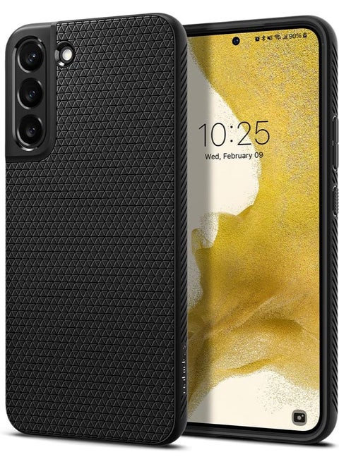 Spigen Liquid Air Case Designed for Samsung Galaxy S22 Plus (2022) - Matte Black