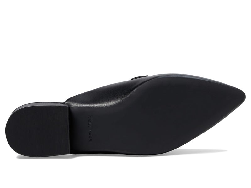 COLE HAAN حذاء كول هان النسائي بايبر بو، جلد أسود، 8 - Image 4