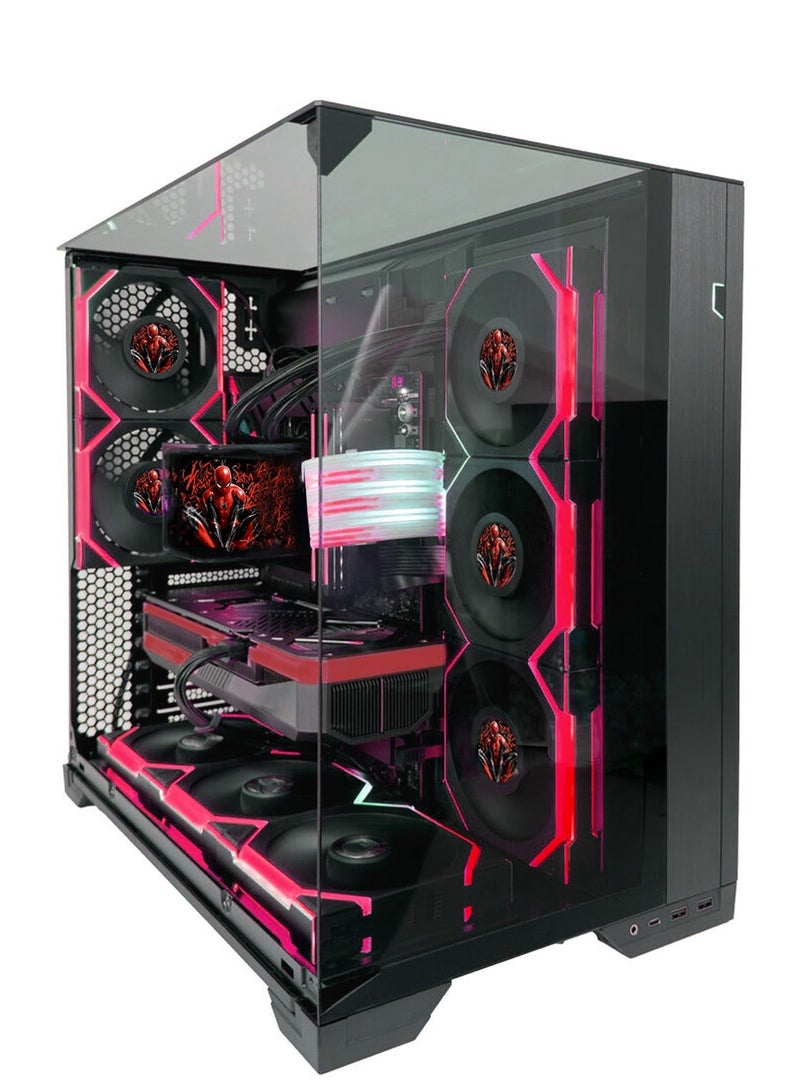 AJYAL Gaming PC 9950X3D • RTX 5070 Ti, 16GB DDR5 RAM, 1TB Nvme SSD, 850W Power Supply, 360mm Liquid Cooling, ARGB Case 6Fans (AMD Ryzen 9 9950X3D, RTX 5070 Ti GPU) A16-9950X3D-5070 Ti - Image 1