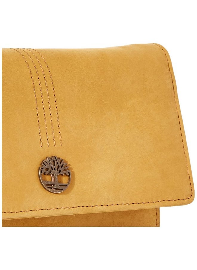Timberland Womens Wallet Purse Rfid Leather Crossbody Bag Wheat (Nubuck) One Size Us  - Image 3