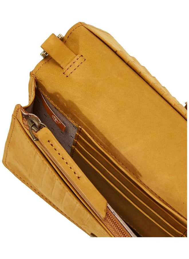 Timberland Womens Wallet Purse Rfid Leather Crossbody Bag Wheat (Nubuck) One Size Us  - Image 5