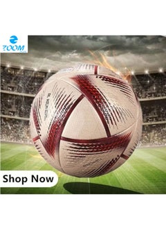 AL RIHLA World Cup ball 2022 League Soccer Ball, Pro Football, World Cup Football ball, without Air Size 5