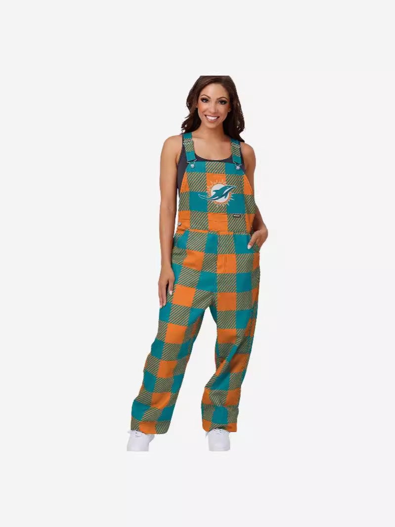 Supply Home Clothes Vest Color-Blocked Plaid Overalls 3D Printed Jumpsuit For Men And Women 220 - Image 5