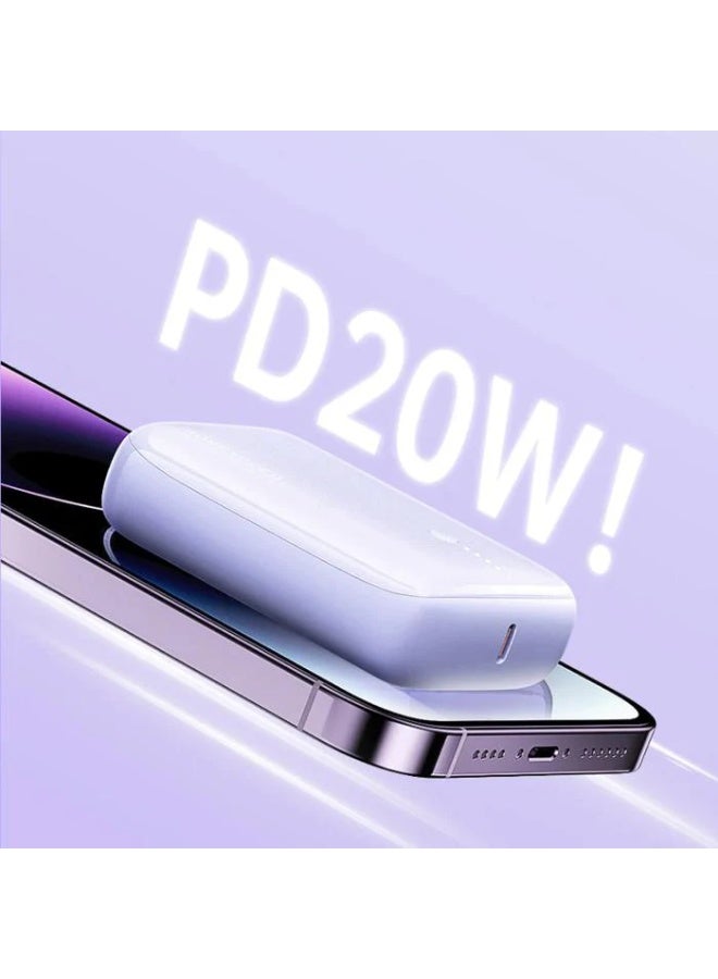 MOVESPEED MOVE SPEED 22.5W 10000mAh Wireless Power Bank  – Fast Charge, Strong Magnetic Hold, Premium Durabilityast Charging, Compact & Travel‑Friendly Battery Pack for iPhone 16/15/14/13/12,Travel Essential - Image 3