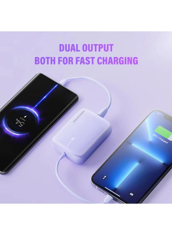 MOVESPEED MOVE SPEED 22.5W 10000mAh Wireless Power Bank  – Fast Charge, Strong Magnetic Hold, Premium Durabilityast Charging, Compact & Travel‑Friendly Battery Pack for iPhone 16/15/14/13/12,Travel Essential - Image 5
