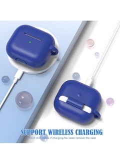 wexon Protective Shockproof Silicone Case Cover for Apple AirPods 3 Blue  - Image 2