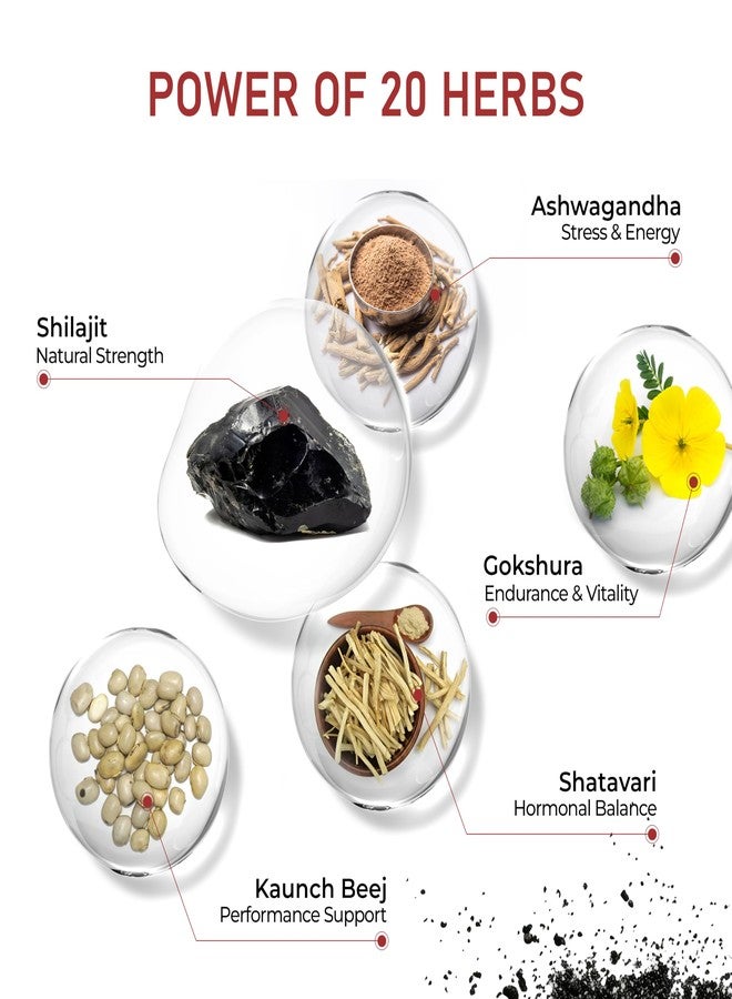 Fytika Horse Shakti Capsules | 20 Potent Ayurvedic Herbs | For Men’s Strength, Stamina & Daily Vitality | 60 Capsules - Image 4