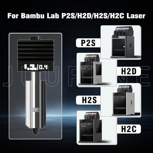 Wefuit 2PK 0.4mm Universal Standard Nozzle for Bambu Lab P2S/X2D/H2D/H2C/H2S/A1 Hotend Hardened Steel,Wear‑Resistant Stable Extrusion, Leak‑Free for Bambu P2S Nozzle for Bmabu lab 3D Printer Accessories - Image 5