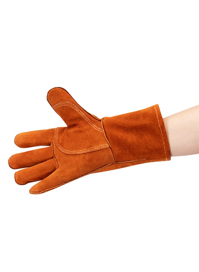 AL SANIDI Hand Gloves, Camping Gloves, Brown, Size 35*14 Cm  - Image 3