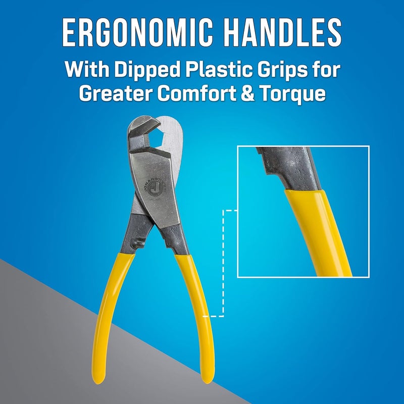 Jonard Tools JIC-750 Hardline COAX & Fiber Cable Cutter, Up to 3/4" Diameter - Image 4