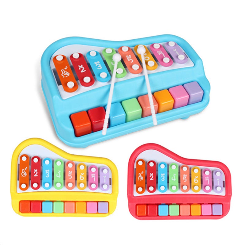 Polaroid Children'S Eight-Tone Accordion Happy Large Xylophone Infant Music Educational Enlightenment Toy - Image 5