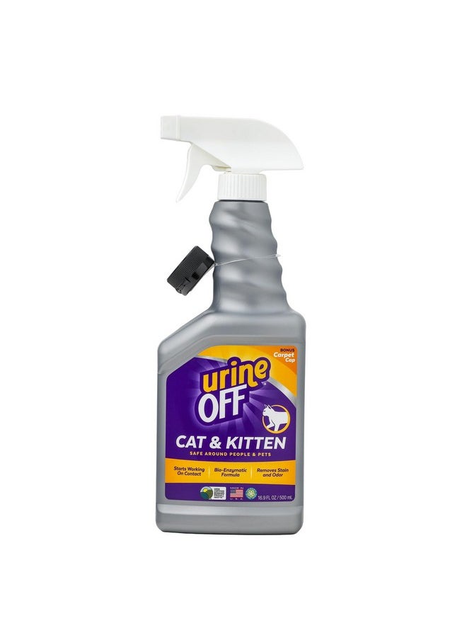 Urine Off Kitten Cat Stain And Odour Remover - 500Ml  - Image 1