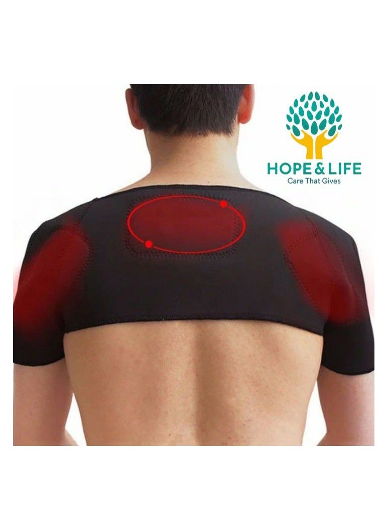 Hope And Life Brace for Relief of Neck Back Frozen Shoulder And Tendonitis 70x20 Cm - For Men And Women - Image 2