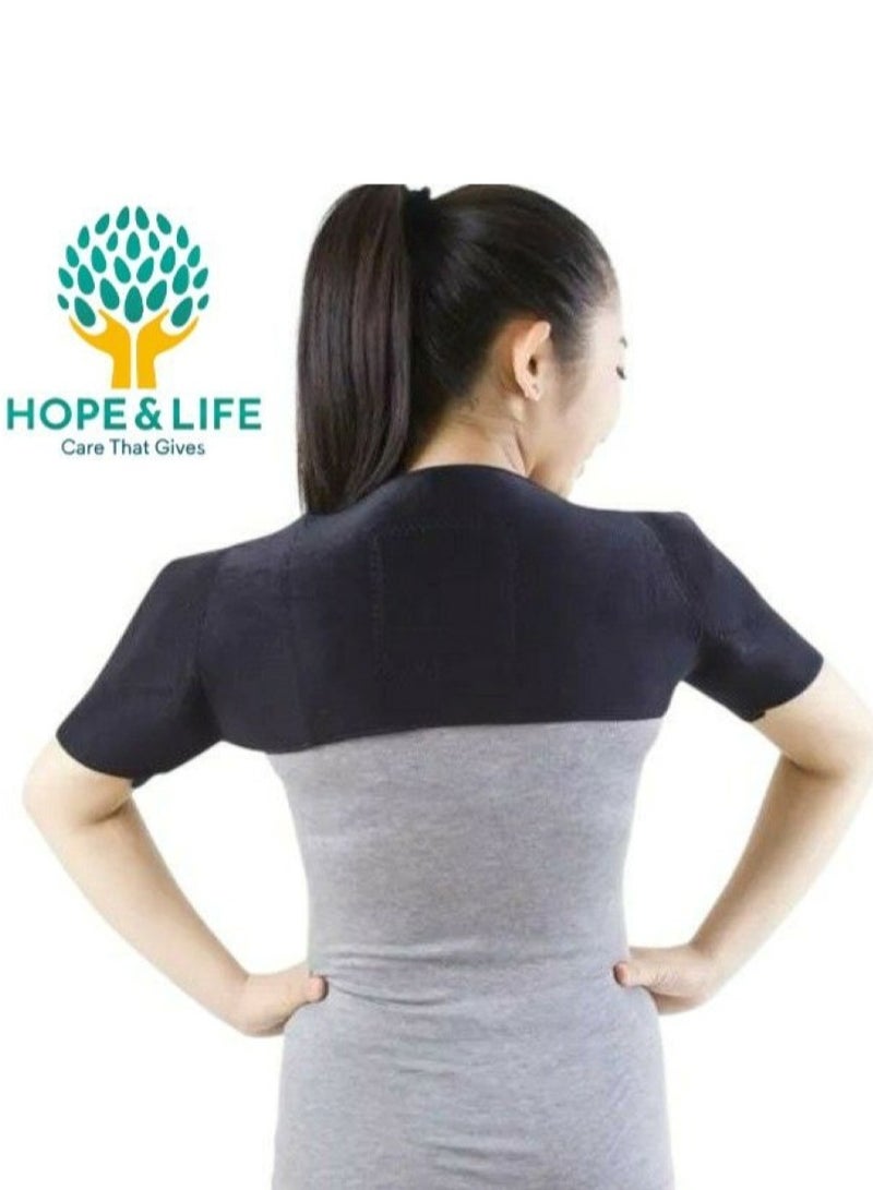 Hope And Life Brace for Relief of Neck Back Frozen Shoulder And Tendonitis 70x20 Cm - For Men And Women - Image 3
