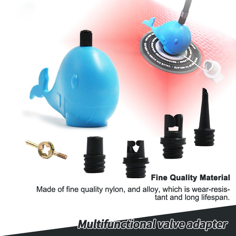 Surfboard Valves Adapter Multifunctional Paddle Board Inflate Adapters Set Inflatable Device Inflate Connectors Kit - Image 4